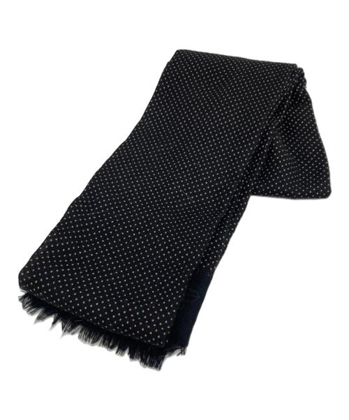 GUCCI（グッチ）GUCCI (グッチ) カシミヤストール ブラックの古着・服飾アイテム