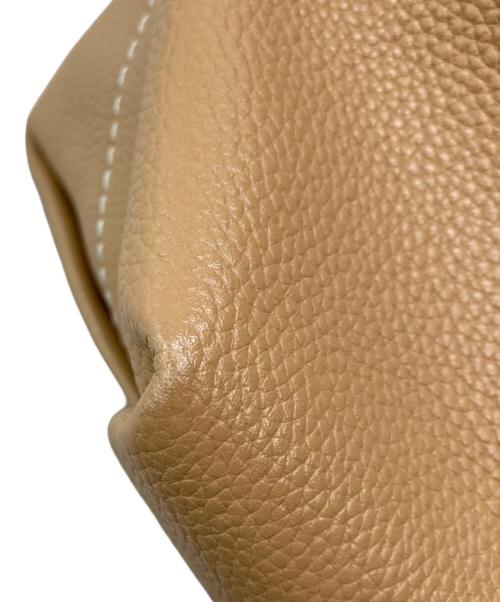 TORY BURCH（トリーバーチ）TORY BURCH (トリーバーチ) MCGRAW SMALL DRAWSTRING SATCHEL/85119 ベージュの古着・服飾アイテム