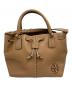 TORY BURCH（トリーバーチ）の古着「MCGRAW SMALL DRAWSTRING SATCHEL/85119」｜ベージュ