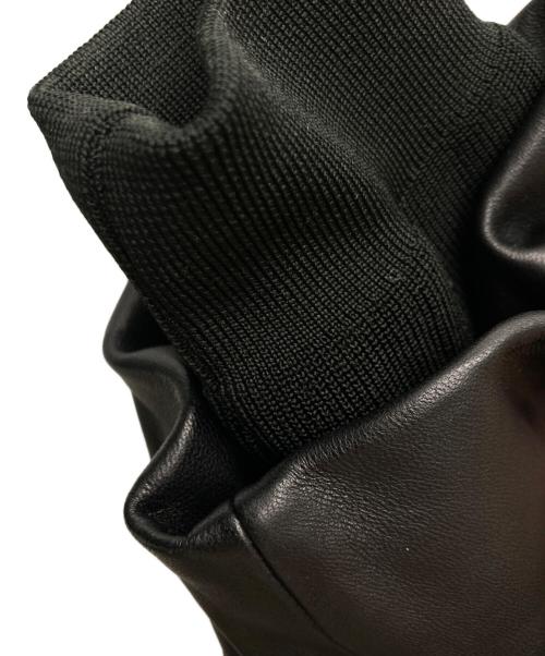 ssstein（シュタイン）ssstein (シュタイン) oversized lamb leather flight jacket/ST.474 ブラック サイズ:Mの古着・服飾アイテム