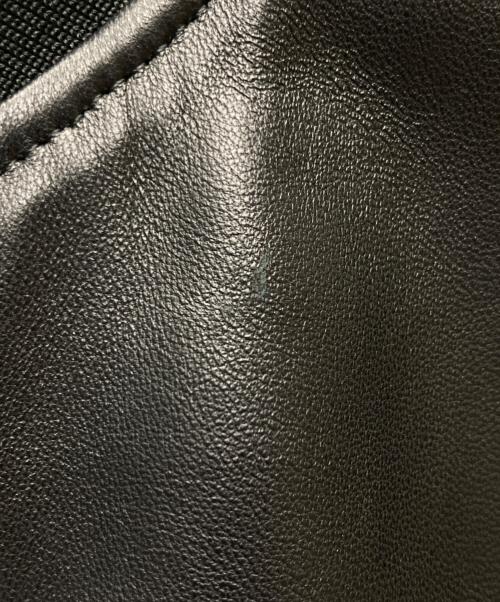 ssstein（シュタイン）ssstein (シュタイン) oversized lamb leather flight jacket/ST.474 ブラック サイズ:Mの古着・服飾アイテム