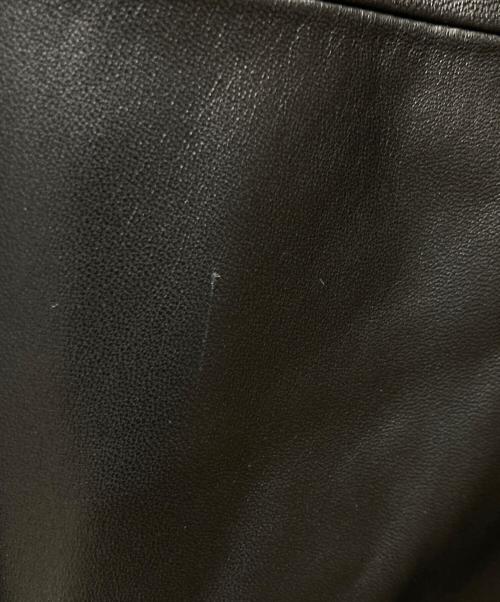 ssstein（シュタイン）ssstein (シュタイン) oversized lamb leather flight jacket/ST.474 ブラック サイズ:Mの古着・服飾アイテム