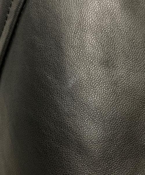 ssstein（シュタイン）ssstein (シュタイン) oversized lamb leather flight jacket/ST.474 ブラック サイズ:Mの古着・服飾アイテム