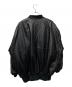ssstein (シュタイン) oversized lamb leather flight jacket/ST.474 ブラック サイズ:M：80000円