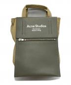 Acne studiosアクネ ストゥディオス）の古着「ペイパリー ナイロントートバッグ ミニ 2WAY ショルダーバッグ/FN-UX-BAGS000097-C10145」｜カーキ