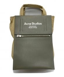 Acne studios（アクネ ストゥディオス）の古着「ペイパリー ナイロントートバッグ ミニ 2WAY ショルダーバッグ/FN-UX-BAGS000097-C10145」｜カーキ