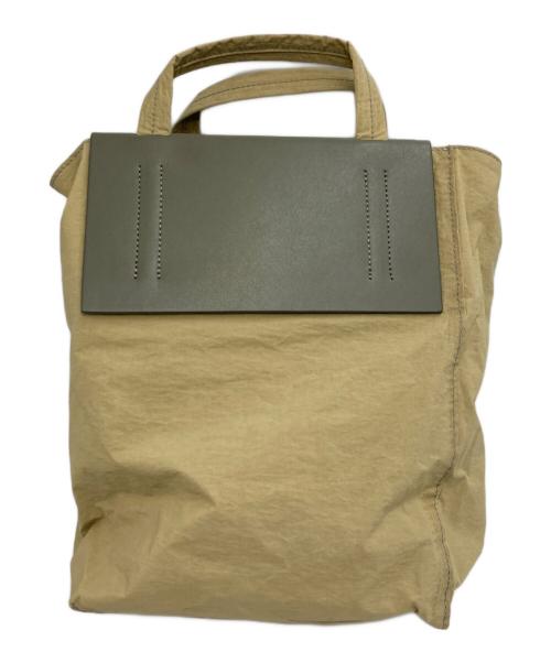 Acne studios（アクネ ストゥディオス）ACNE STUDIOS (アクネ ストゥディオス) ペイパリー ナイロントートバッグ ミニ 2WAY ショルダーバッグ/FN-UX-BAGS000097-C10145 カーキの古着・服飾アイテム