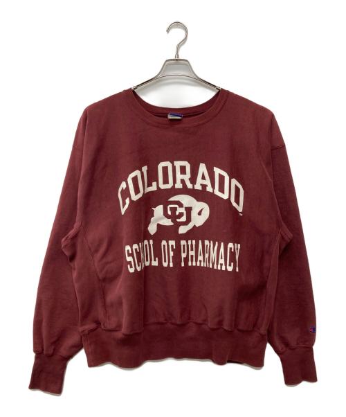 Champion（チャンピオン）Champion (チャンピオン) COLORADO カレッジロゴスウェット ボルドー サイズ:XXLの古着・服飾アイテム