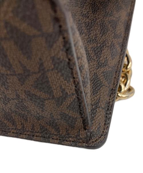 MICHAEL KORS（マイケル・コース）MICHAEL KORS (マイケル・コース) チェーンショルダーバッグ/	32S1GGRC0B ブラウンの古着・服飾アイテム