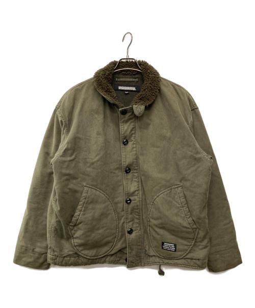 NEIGHBORHOOD（ネイバーフッド）NEIGHBORHOOD (ネイバーフッド) N-1 DECK JK/222YTNH-JKM03 オリーブ サイズ:X-LARGEの古着・服飾アイテム