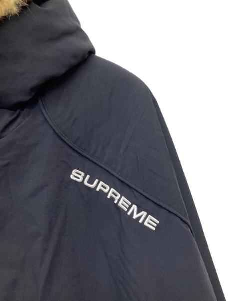 SUPREME（シュプリーム）Supreme (シュプリーム) 25ss Faux Fur Reversible Hooded Track Jacket ブラック サイズ:Lの古着・服飾アイテム