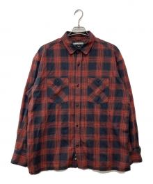 NEIGHBORHOOD（ネイバーフッド）の古着「NEL CHECK SH LS . CO/222ARNH-SHM01」｜レッド
