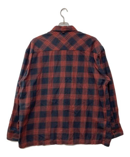 NEIGHBORHOOD（ネイバーフッド）NEIGHBORHOOD (ネイバーフッド) NEL CHECK SH LS . CO/222ARNH-SHM01 レッド サイズ:LARGEの古着・服飾アイテム