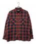 NEIGHBORHOOD（ネイバーフッド）の古着「NEL CHECK SH LS . CO/222ARNH-SHM01」｜レッド