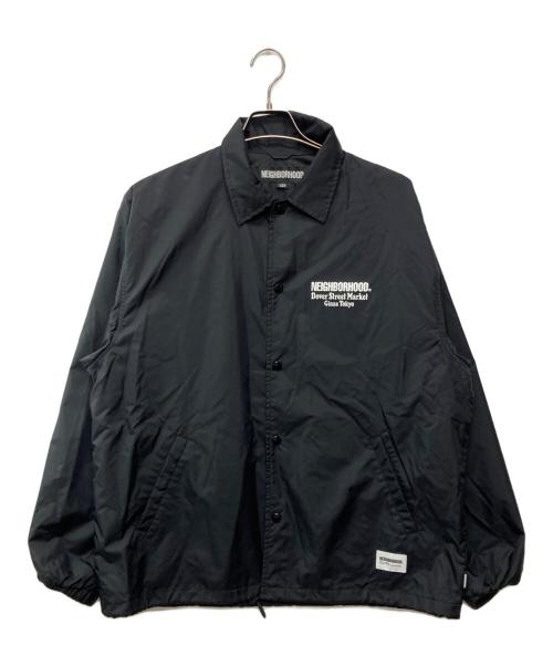 NEIGHBORHOOD（ネイバーフッド）NEIGHBORHOOD DOVER STREET MARKET GINZA 25SS DOVER STREET MARKET GINZA COACH JACKET/251TSNH-JKM02S ブラック サイズ:LARGEの古着・服飾アイテム
