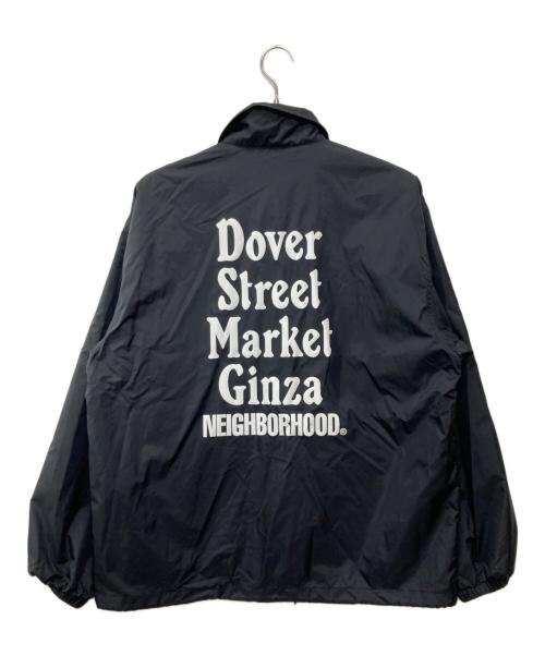 NEIGHBORHOOD（ネイバーフッド）NEIGHBORHOOD DOVER STREET MARKET GINZA 25SS DOVER STREET MARKET GINZA COACH JACKET/251TSNH-JKM02S ブラック サイズ:LARGEの古着・服飾アイテム