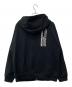 NEIGHBORHOOD（ネイバーフッド）の古着「SOLID SWEAT ZIP HOODIE LS/251UWNH-CSM05」｜ブラック