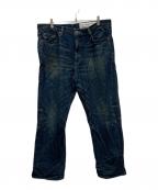 NEIGHBORHOODネイバーフッド）の古着「WASHED DENIM DP BASIC PANTS/242XBNH-PTM05」｜インディゴ