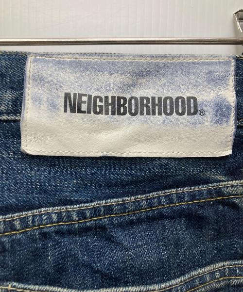 NEIGHBORHOOD（ネイバーフッド）NEIGHBORHOOD (ネイバーフッド) WASHED DENIM DP BASIC PANTS/242XBNH-PTM05 インディゴ サイズ:XLの古着・服飾アイテム