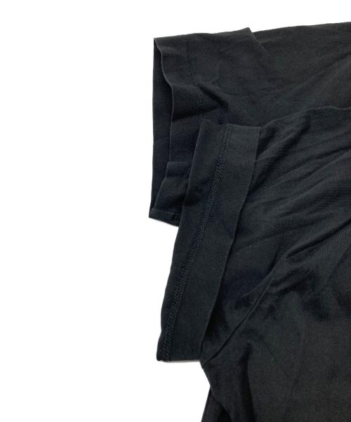 VERSACE（ヴェルサーチェ）VERSACE (ヴェルサーチェ) グレカ メドゥーサ ロゴ Tシャツ ブラック サイズ:XLの古着・服飾アイテム