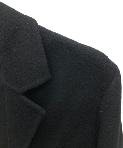 anuans（アニュアンス）anuans (アニュアンス) リバーロングチェスターコート/1523500288-0 ブラック サイズ:Ｓの古着・服飾アイテム