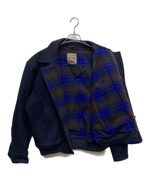 Christian Dior MONSIEUR（クリスチャンディオールムッシュ）Christian Dior MONSIEUR (クリスチャンディオールムッシュ) ウールブルゾン ネイビー サイズ:Ｌの古着・服飾アイテム