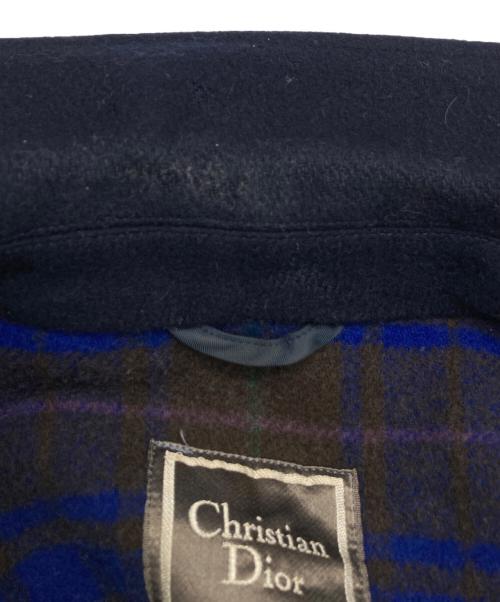 Christian Dior MONSIEUR（クリスチャンディオールムッシュ）Christian Dior MONSIEUR (クリスチャンディオールムッシュ) ウールブルゾン ネイビー サイズ:Ｌの古着・服飾アイテム