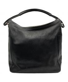 GUCCI（グッチ）の古着「レザーワンショルダーバッグ/001・3770」｜ブラック