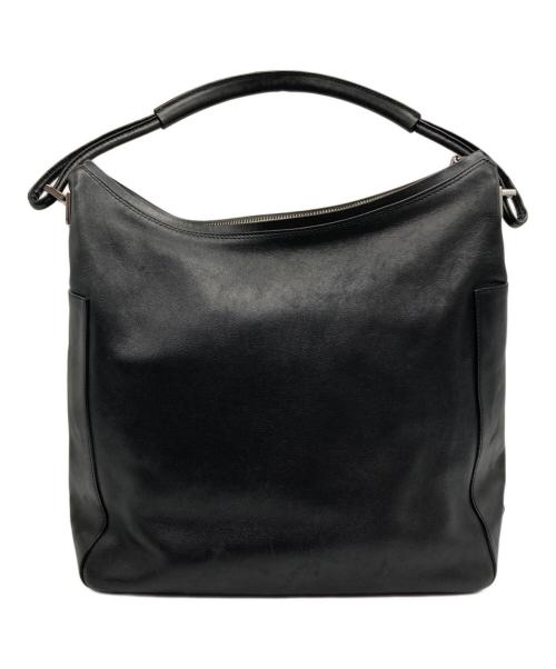 GUCCI（グッチ）GUCCI (グッチ) レザーワンショルダーバッグ/001・3770 ブラックの古着・服飾アイテム