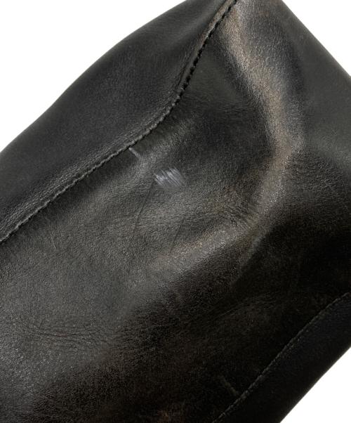 GUCCI（グッチ）GUCCI (グッチ) レザーワンショルダーバッグ/001・3770 ブラックの古着・服飾アイテム