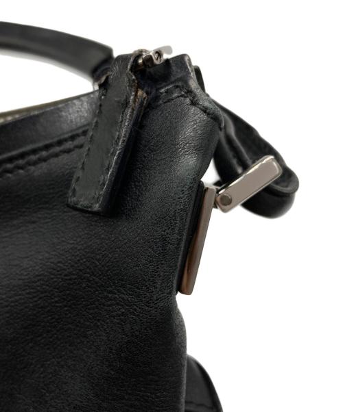 GUCCI（グッチ）GUCCI (グッチ) レザーワンショルダーバッグ/001・3770 ブラックの古着・服飾アイテム