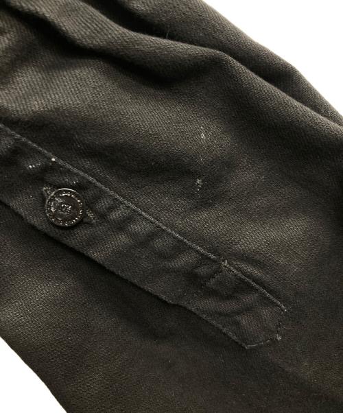 RAF SIMONS（ラフシモンズ）RAF SIMONS (ラフシモンズ) OVERSIZED DENIM SHIRT/231-M243 ブラック サイズ:ＸＳの古着・服飾アイテム