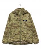 A BATHING APEア ベイシング エイプ）の古着「タイガーカモミリタリージャケット/001LJD301012X/TIGER CAMO COLLECTION」｜グリーン