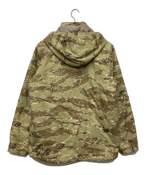 A BATHING APE（ア ベイシング エイプ）A BATHING APE (ア ベイシング エイプ) タイガーカモミリタリージャケット/001LJD301012X/TIGER CAMO COLLECTION グリーン サイズ:Lの古着・服飾アイテム
