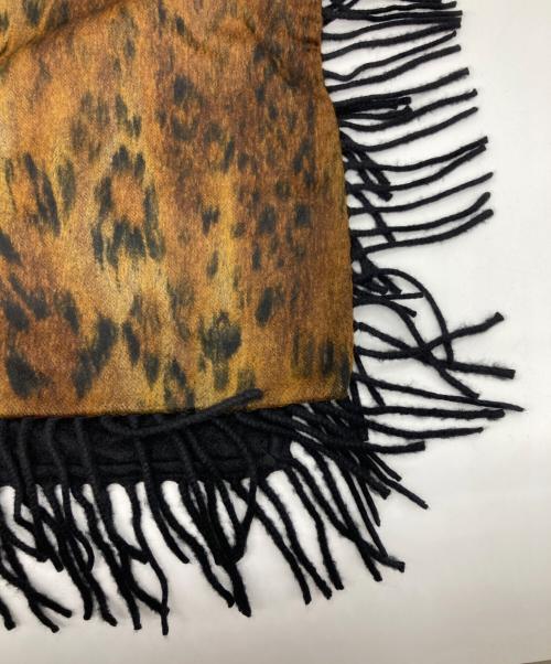 LORO PIANA（ロロピアーナ）LORO PIANA (ロロピアーナ) カシミヤ大判ストール ブランケット ブラック×ベージュの古着・服飾アイテム