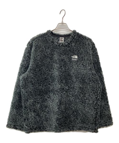 THE NORTH FACE（ザ ノース フェイス）THE NORTH FACE (ザ ノース フェイス) Supreme (シュプリーム) 23SS High Pile Fleece Pullover/NT02307I グレー サイズ:L/Gの古着・服飾アイテム