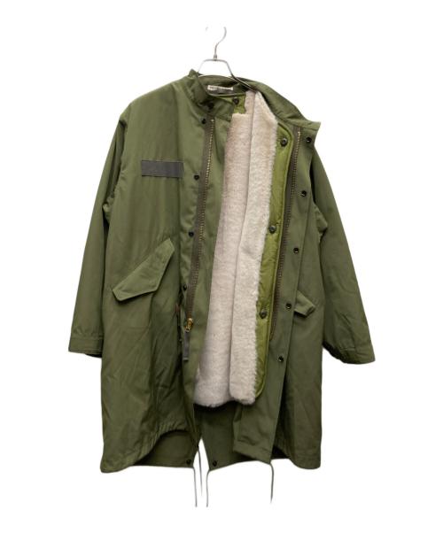 JOURNAL STANDARD relume（ジャーナルスタンダード レリューム）JOURNAL STANDARD relume (ジャーナルスタンダード レリューム) ライナー付モッズコート/22-020-464-2000-3-0 オリーブ サイズ:Ｌの古着・服飾アイテム
