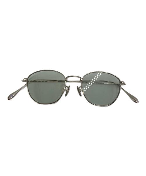 NOCHINO OPTICAL（ノチノオプティカル）NOCHINO OPTICAL (ノチノオプティカル) サングラス/ PLUTINUM SILVER × GREY GREEN to D.GREY/KOUGETSU シルバー サイズ:SIZE 46/19/145の古着・服飾アイテム