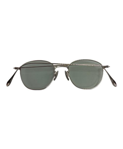 NOCHINO OPTICAL（ノチノオプティカル）NOCHINO OPTICAL (ノチノオプティカル) サングラス/ PLUTINUM SILVER × GREY GREEN to D.GREY/KOUGETSU シルバー サイズ:SIZE 46/19/145の古着・服飾アイテム