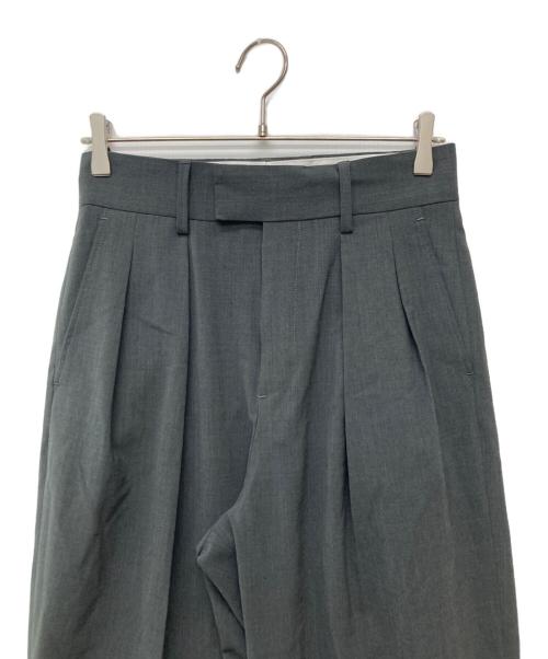 THE SHINZONE（ザ シンゾーン）THE SHINZONE (ザ シンゾーン) JOSÉ TROUSERS/25MMSPA05 グレー サイズ:36の古着・服飾アイテム