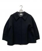 OHGAオオガ）の古着「ボンディングツイードコート/OHGA-8007」｜ブラック