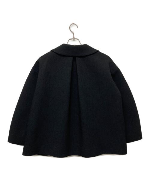 OHGA（オオガ）OHGA (オオガ) ボンディングツイードコート/OHGA-8007 ブラック サイズ:Sの古着・服飾アイテム