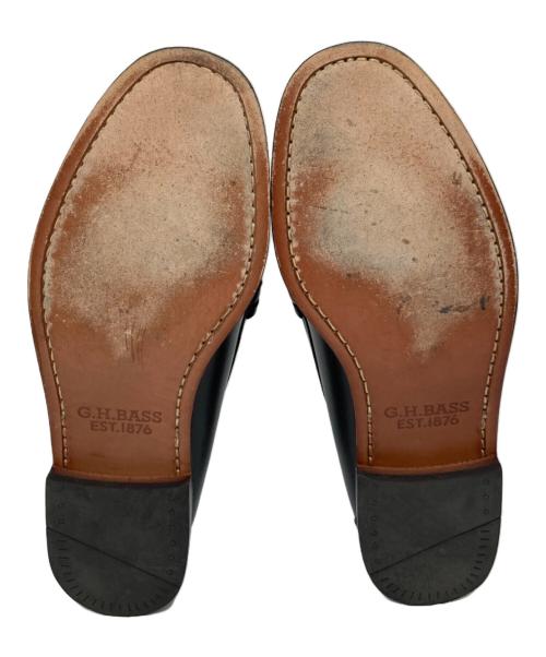 G.H.BASS（ジーエイチバス）G.H.BASS (ジーエイチバス) コインローファー/BAZ1W002 ブラック サイズ:9 Dの古着・服飾アイテム