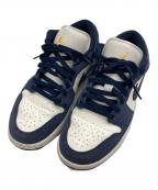 NIKEナイキ）の古着「AIR JORDAN 1 LOW SE/IO7448-400」｜ホワイト×ネイビー
