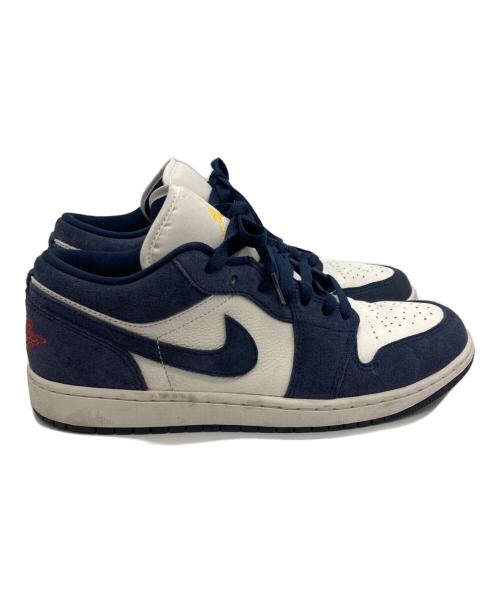 NIKE（ナイキ）NIKE (ナイキ) AIR JORDAN 1 LOW SE/IO7448-400 ホワイト×ネイビー サイズ:27cmの古着・服飾アイテム