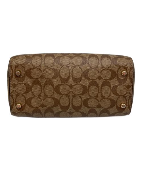 COACH（コーチ）COACH (コーチ) 2WAYバッグ/F83607/ローアン サッチェル シグネチャー キャンバス ベージュの古着・服飾アイテム