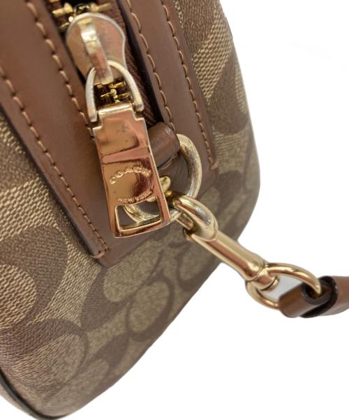 COACH（コーチ）COACH (コーチ) 2WAYバッグ/F83607/ローアン サッチェル シグネチャー キャンバス ベージュの古着・服飾アイテム