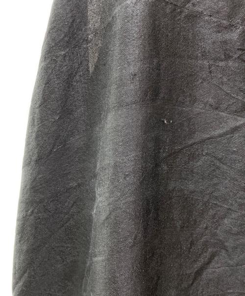 BUNON（ブノン）BUNON (ブノン) Khadi Silk Pintuck Cami Dress ブラック サイズ:Ｌの古着・服飾アイテム