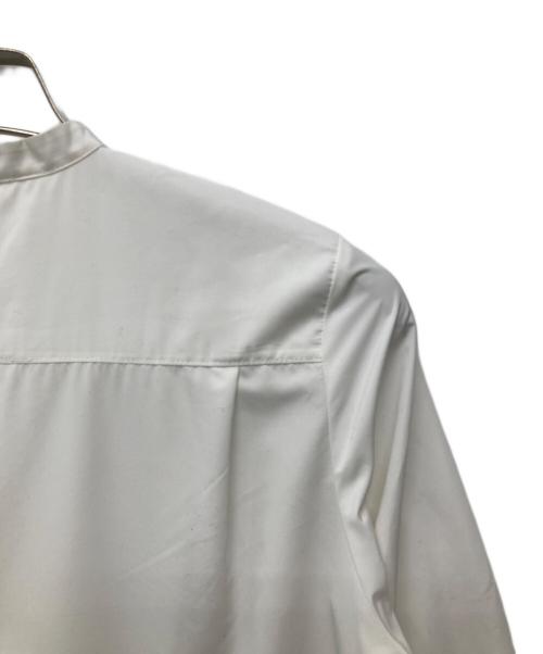 BALLSEY（ボールジィ）BALLSEY (ボールジィ) スパンブロード バックプリーツシャツワンピース/11-06-34-06001 ホワイト サイズ:36 未使用品の古着・服飾アイテム