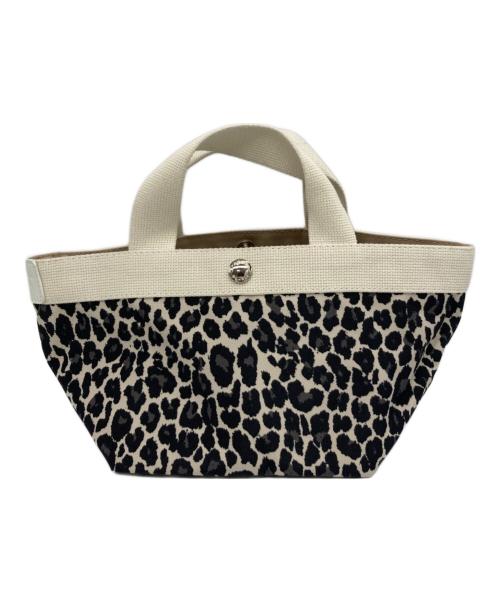 Herve Chapelier（エルベシャプリエ）Herve Chapelier (エルベシャプリエ) パンサーブラン舟形トートバッグ/701FN ベージュの古着・服飾アイテム